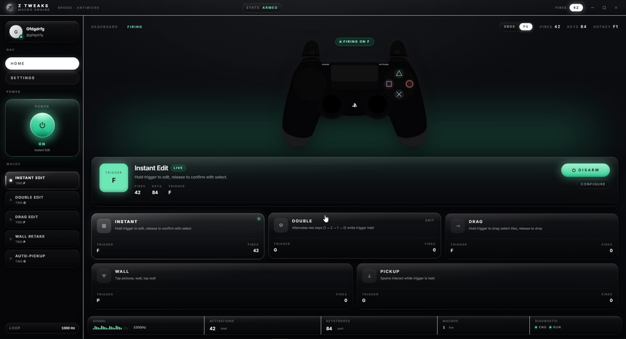 Controller Macro